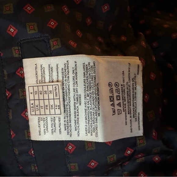 Brooks Brothers blue jacket - Picture 5 of 5
